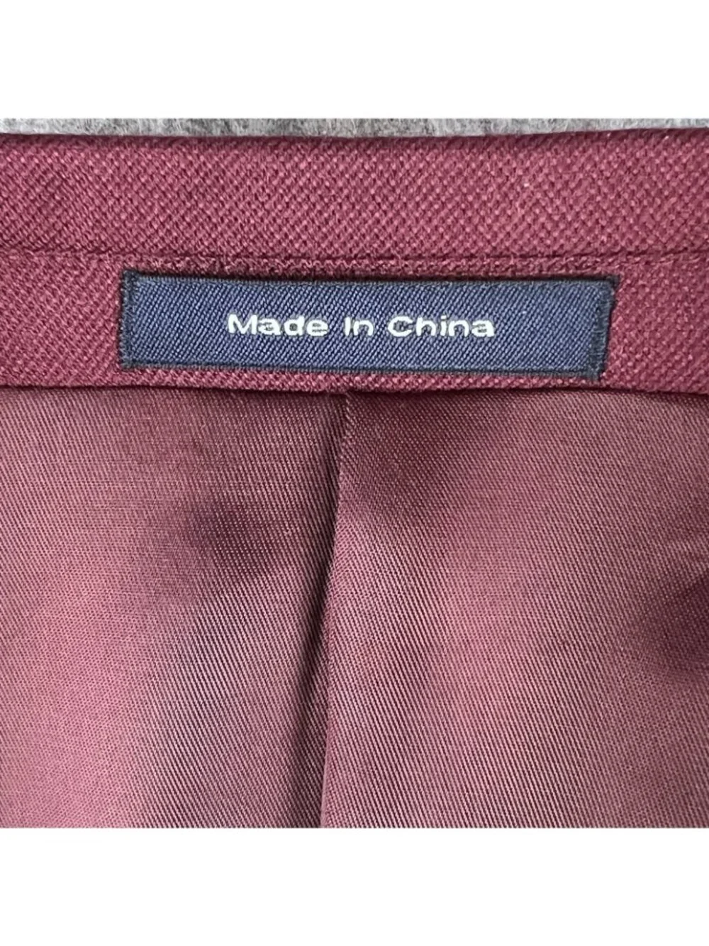 Mens 43 Red Sport Coat Wool Silk 2-Button Blazer Jacket Roundtree & Yorke NWT